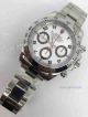 Copy Swiss Rolex Daytona Oyster perpetual Superlative chronometer Officially certified Cosmograph Watch Stainless steel White Dial (3)_th.jpg